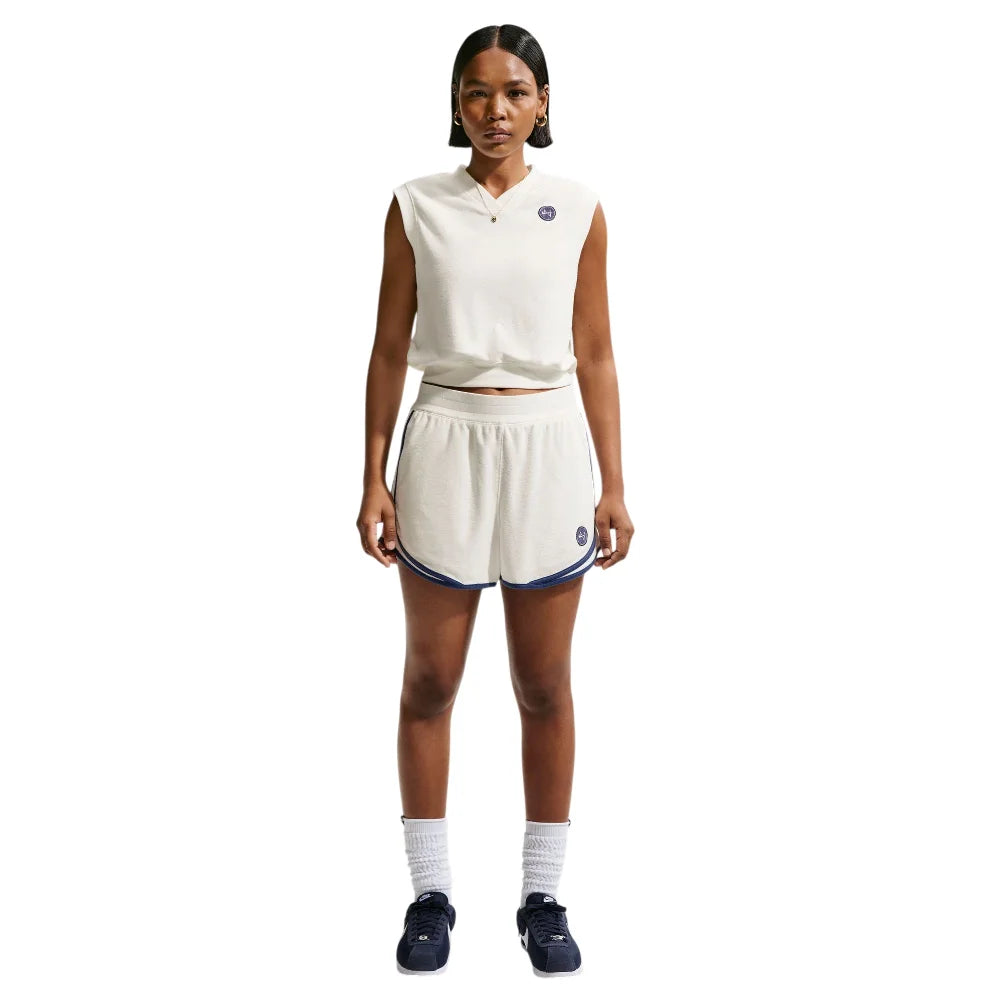 NIKE Sportswear Chill Terry Mid-Rise Shorts White IF0571-133