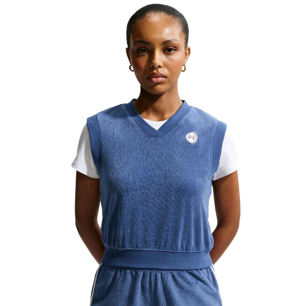 NIKE Sportswear Chill Terry Tank Top Blue IF0573-461