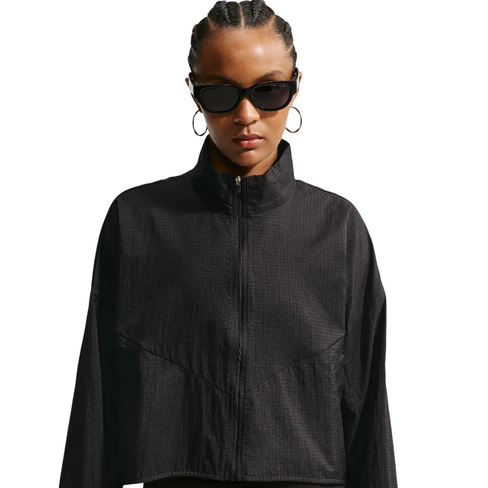 NIKE Sportswear Oversized Lightweight Ripstop Jacket Black IF0587-010