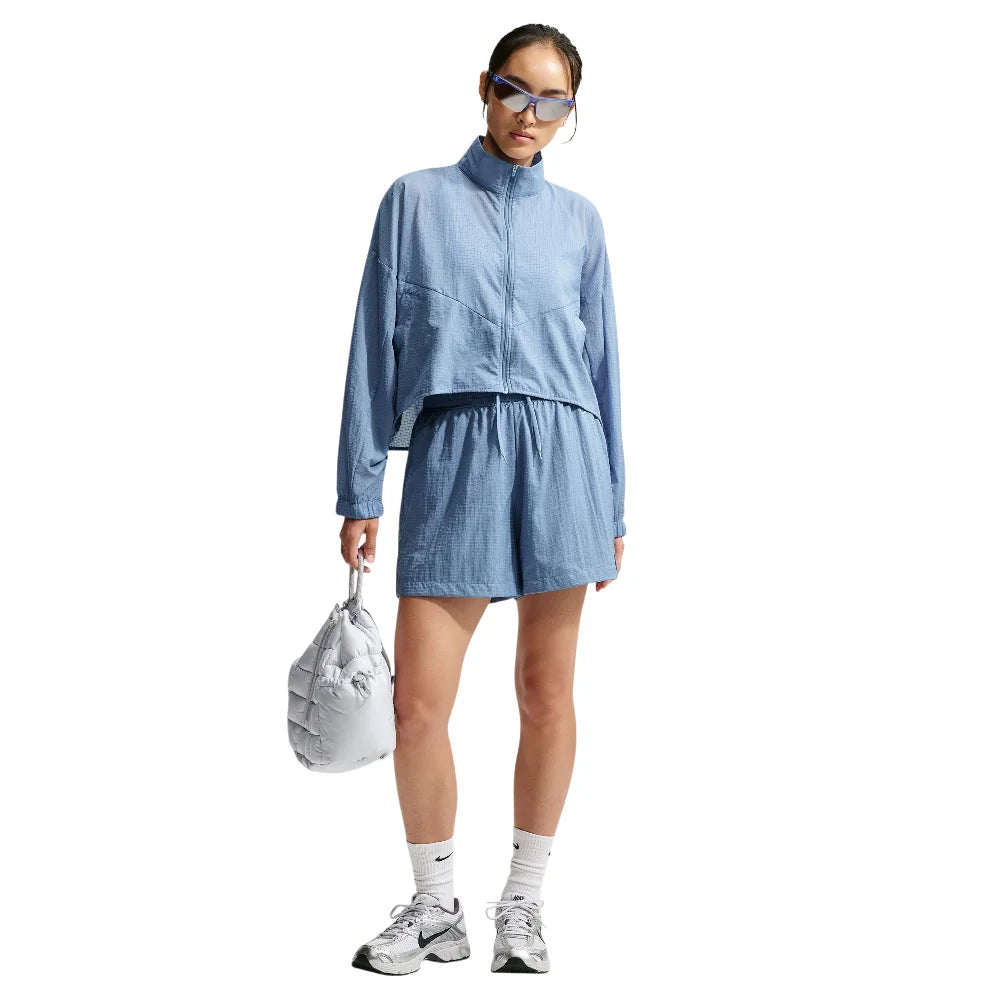 NIKE Sportswear Oversized Lightweight Ripstop Jacket Blue IF0587-486