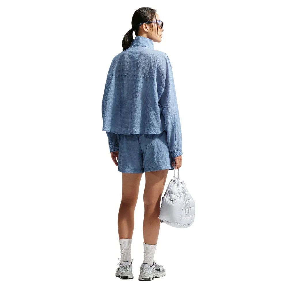 NIKE Sportswear Oversized Lightweight Ripstop Jacket Blue IF0587-486
