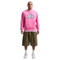 NIKE Sportswear Club French Terry Crew-Neck Sweatshirt Red IF0697-684