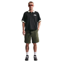 NIKE Sportswear Club Oversized Short-Sleeve Polo Black IF0723-010