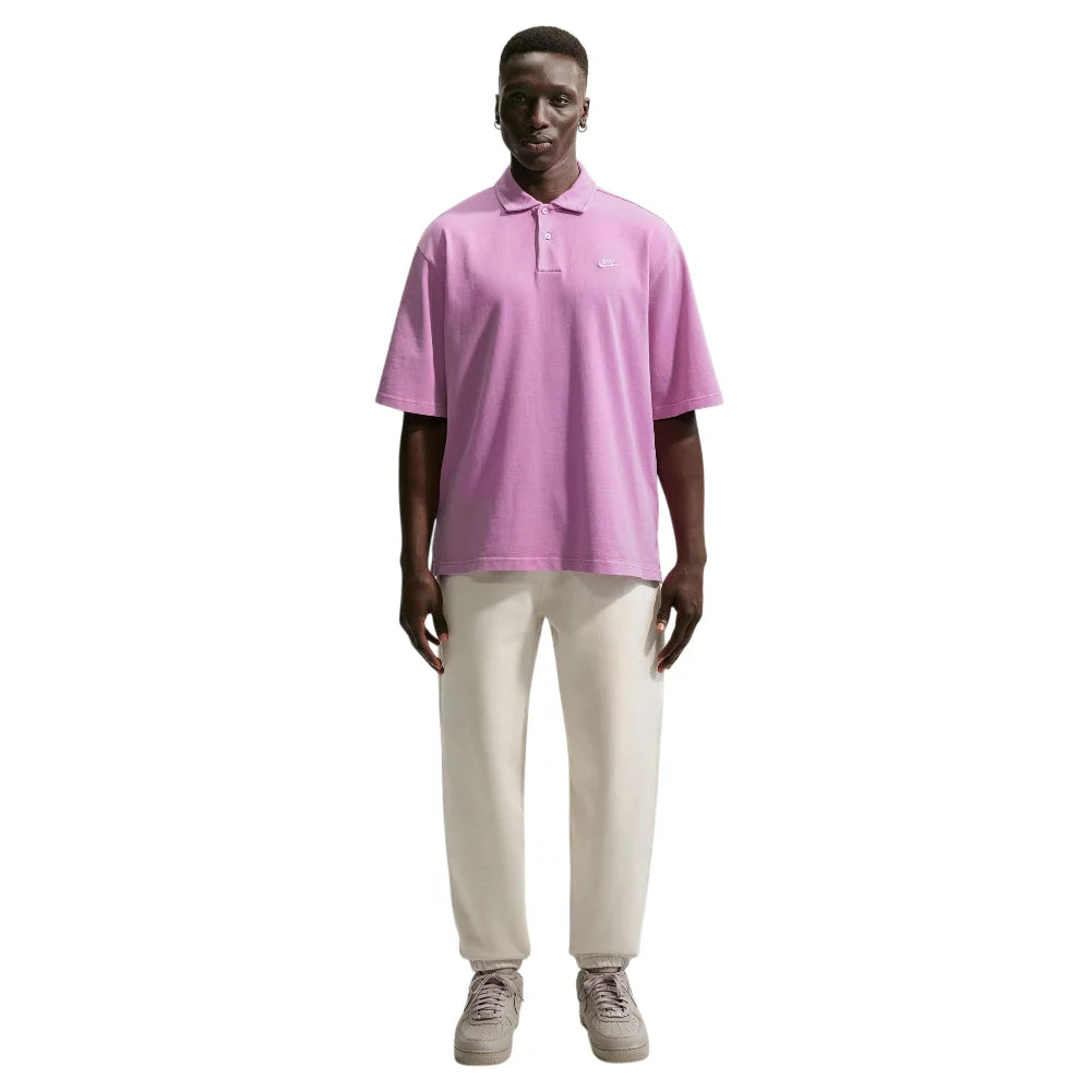 NIKE Sportswear Club Jersey Polo Purple IF0731-503