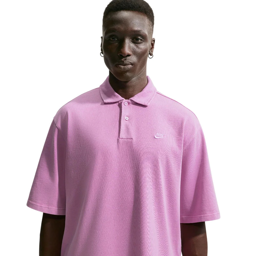 NIKE Sportswear Club Jersey Polo Purple IF0731-503