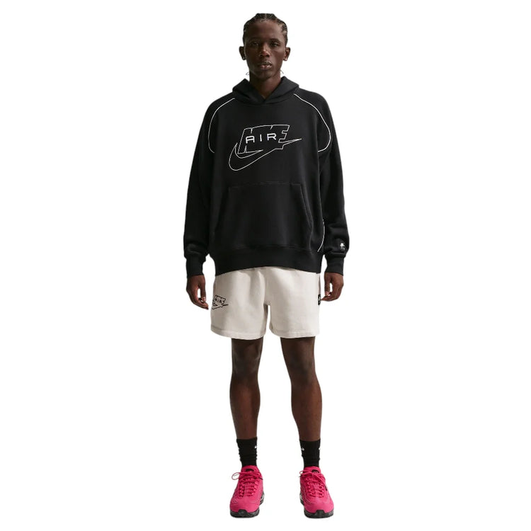 NIKE Air Fleece Pullover Hoodie Black IF1266-010