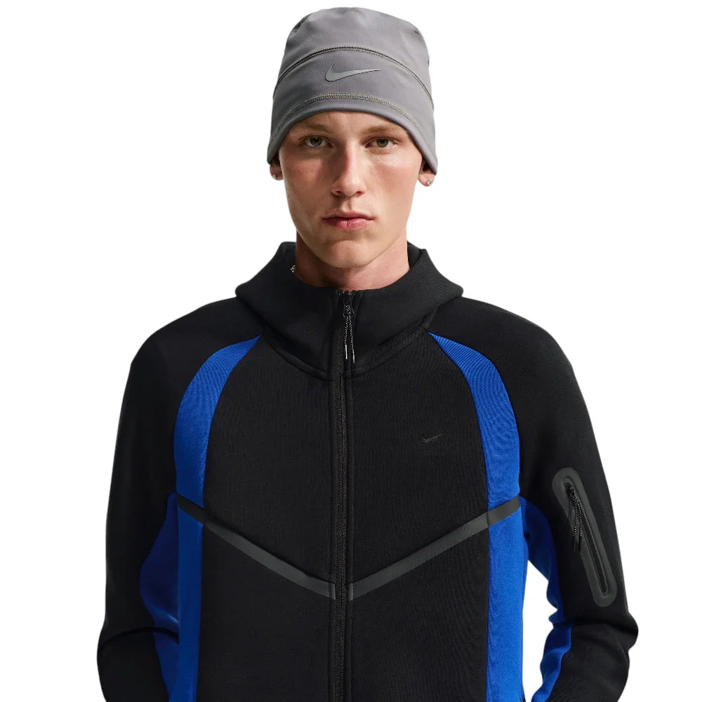 NIKE Tech Color-Block Full-Zip Fleece Windrunner Jacket Black IF1325-013