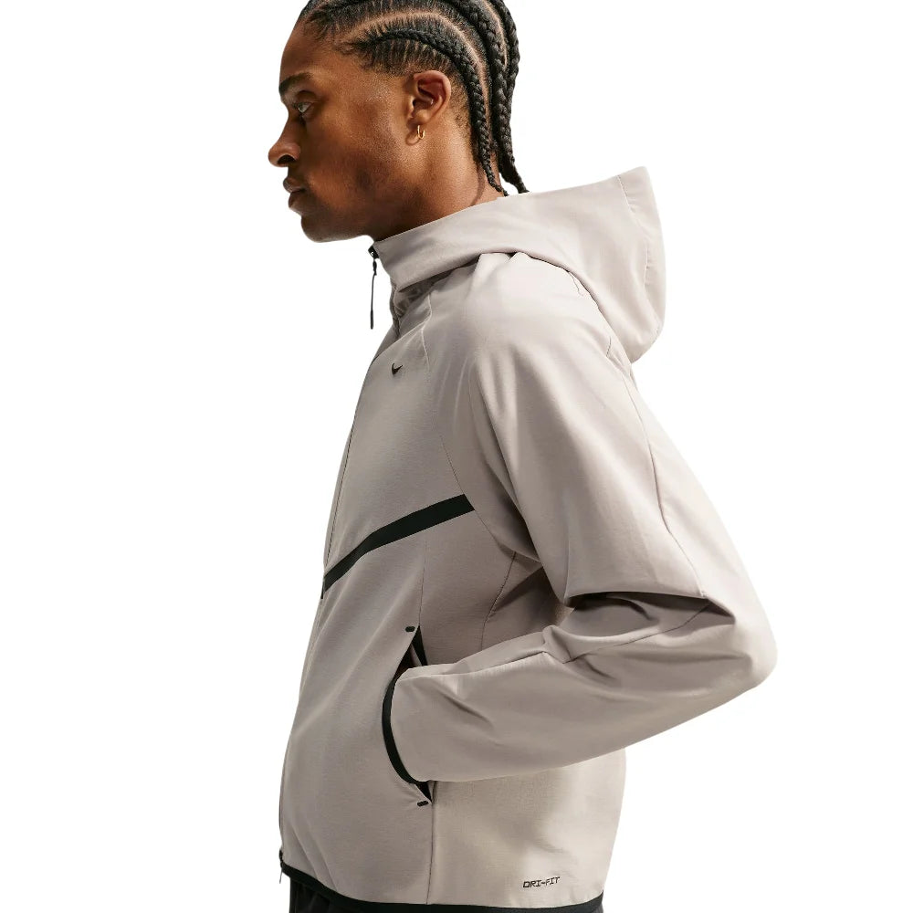 NIKE Tech Shori Knit Full-Zip Windrunner Jacket Grey IF1345-009