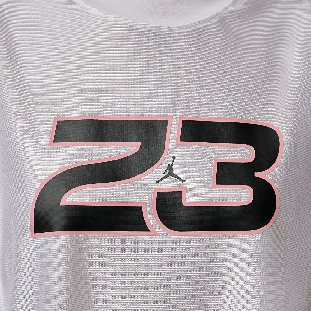 JORDAN Brooklyn Jersey Dress White IF1381-100