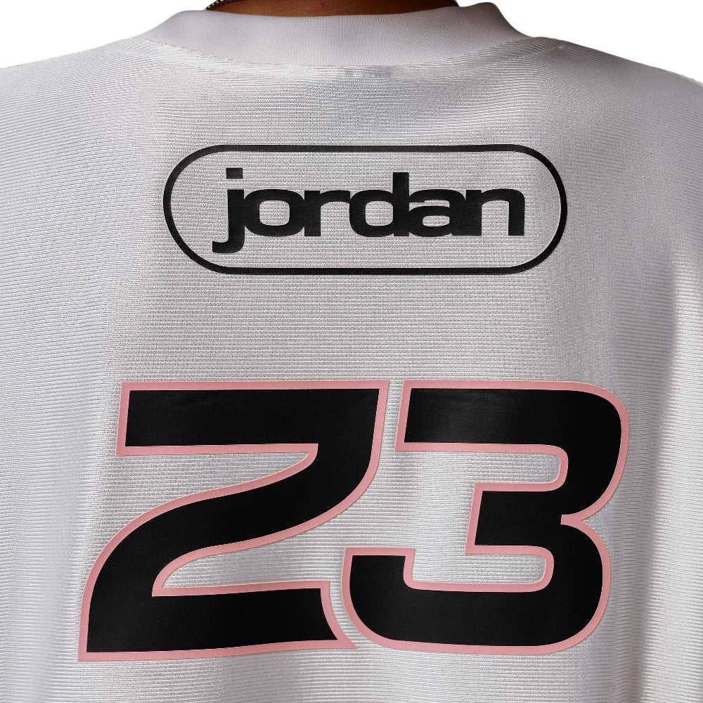 JORDAN Brooklyn Jersey Dress White IF1381-100