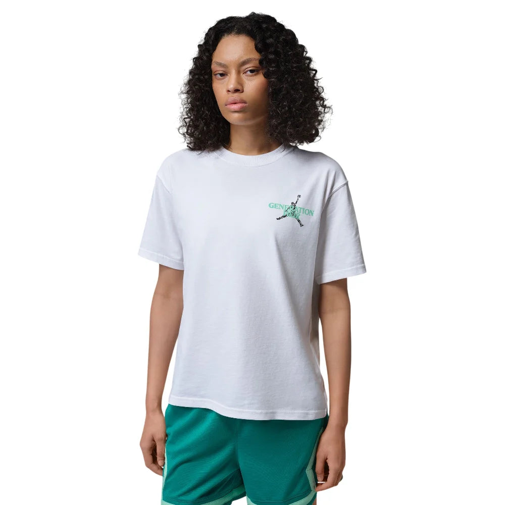 JORDAN Sport Dri-FIT Graphic T-Shirt White IF2221-101