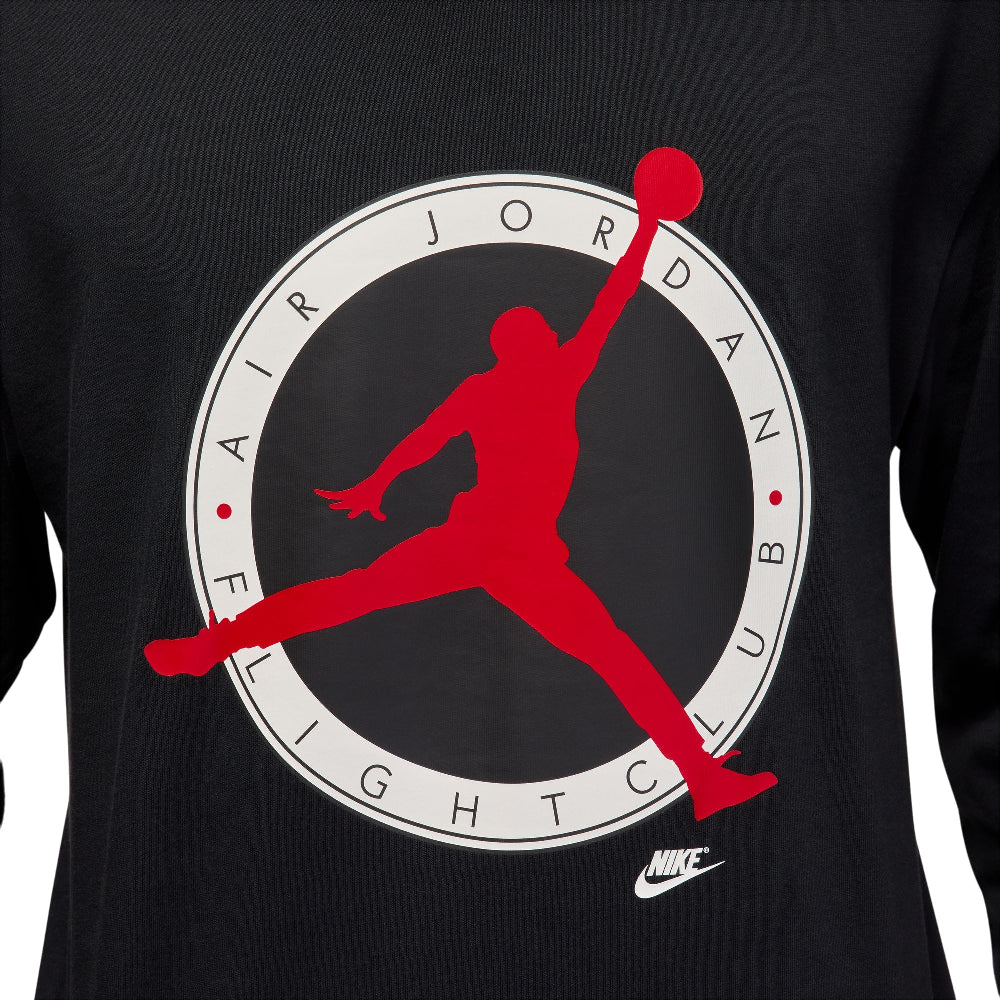 JORDAN Flight Club Long-Sleeve T-Shirt Black IF3010-010