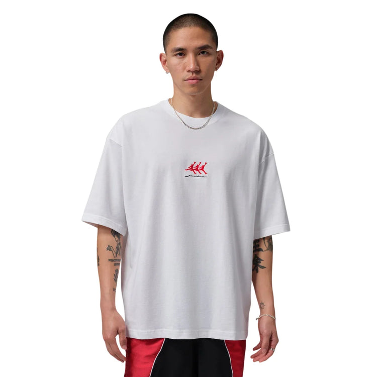 JORDAN Flight Oversized Graphic T-Shirt White IF3133-100