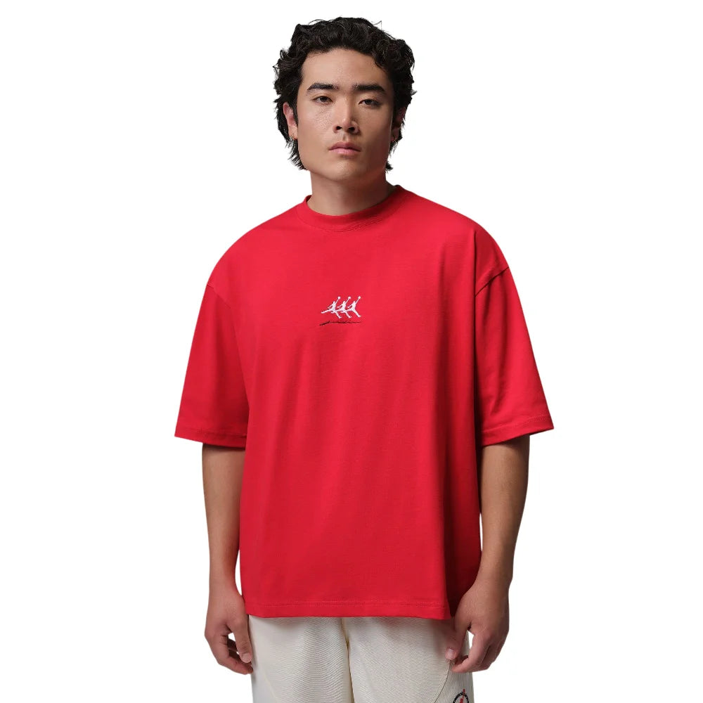 JORDAN Flight Oversized Graphic T-Shirt Red IF3133-657