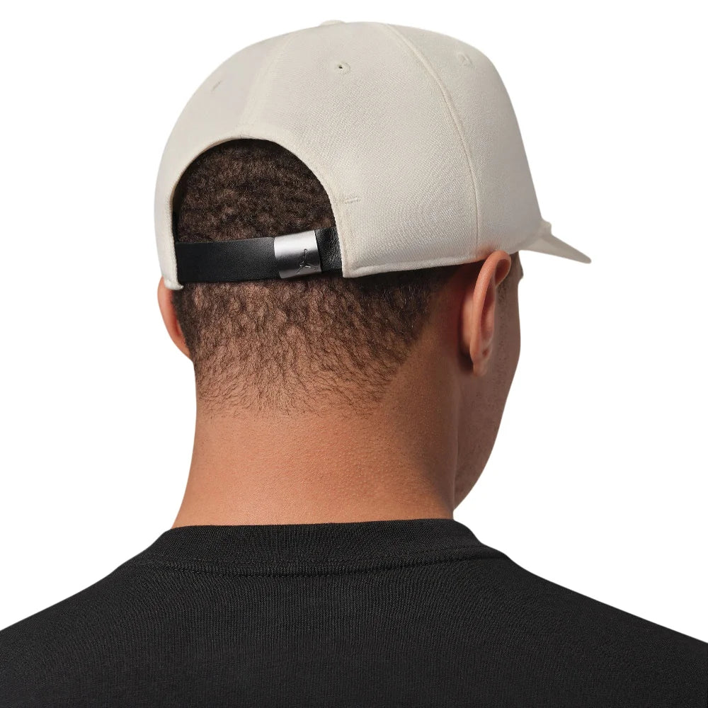 JORDAN Flight Club Pro Unstructured Flat Bill Hat White IF3499-110