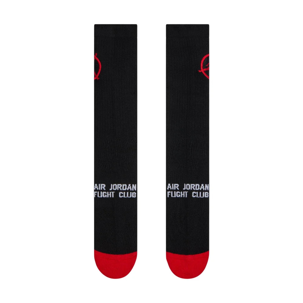 JORDAN Flight Club Cushioned Crew Socks Black IF3502-010