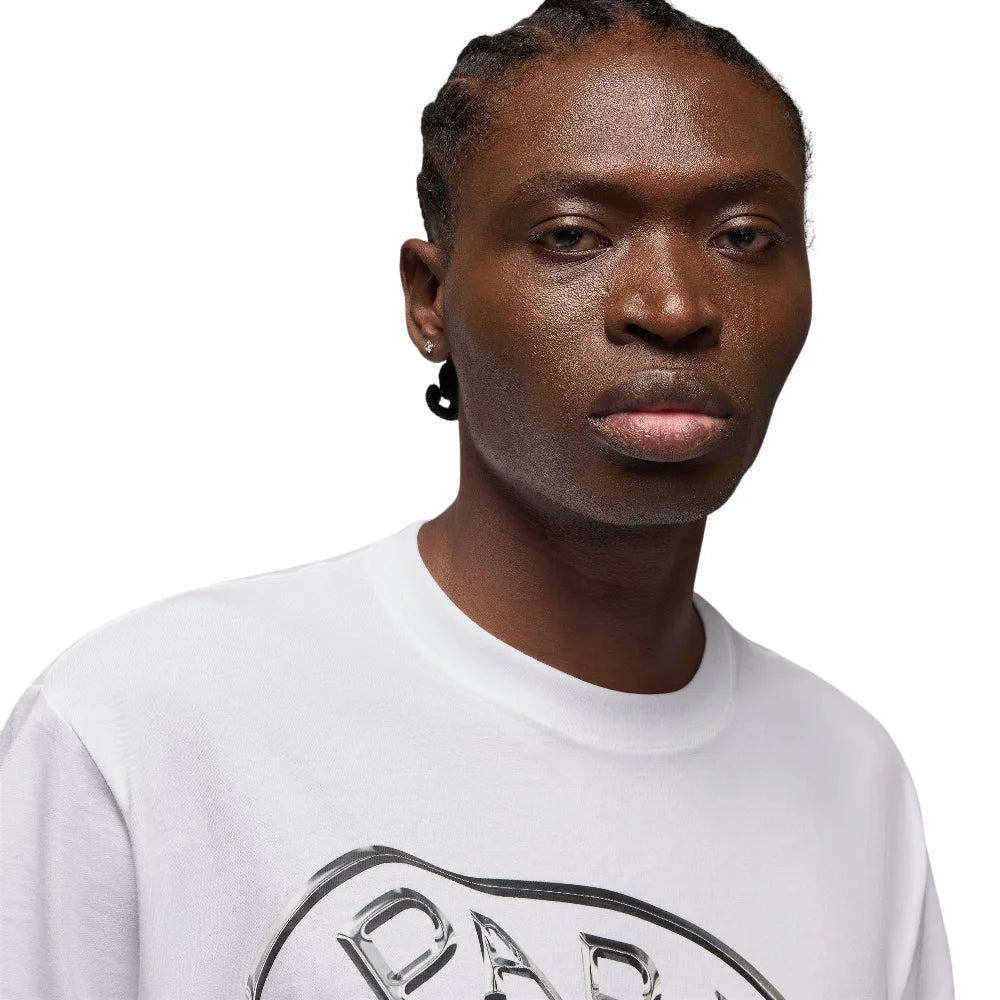 JORDAN Paris Saint-Germain Practice T-Shirt White IF3807-100