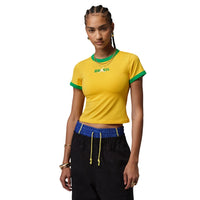JORDAN Graphic Brazil Crewneck Shirt Yellow IF3926-741