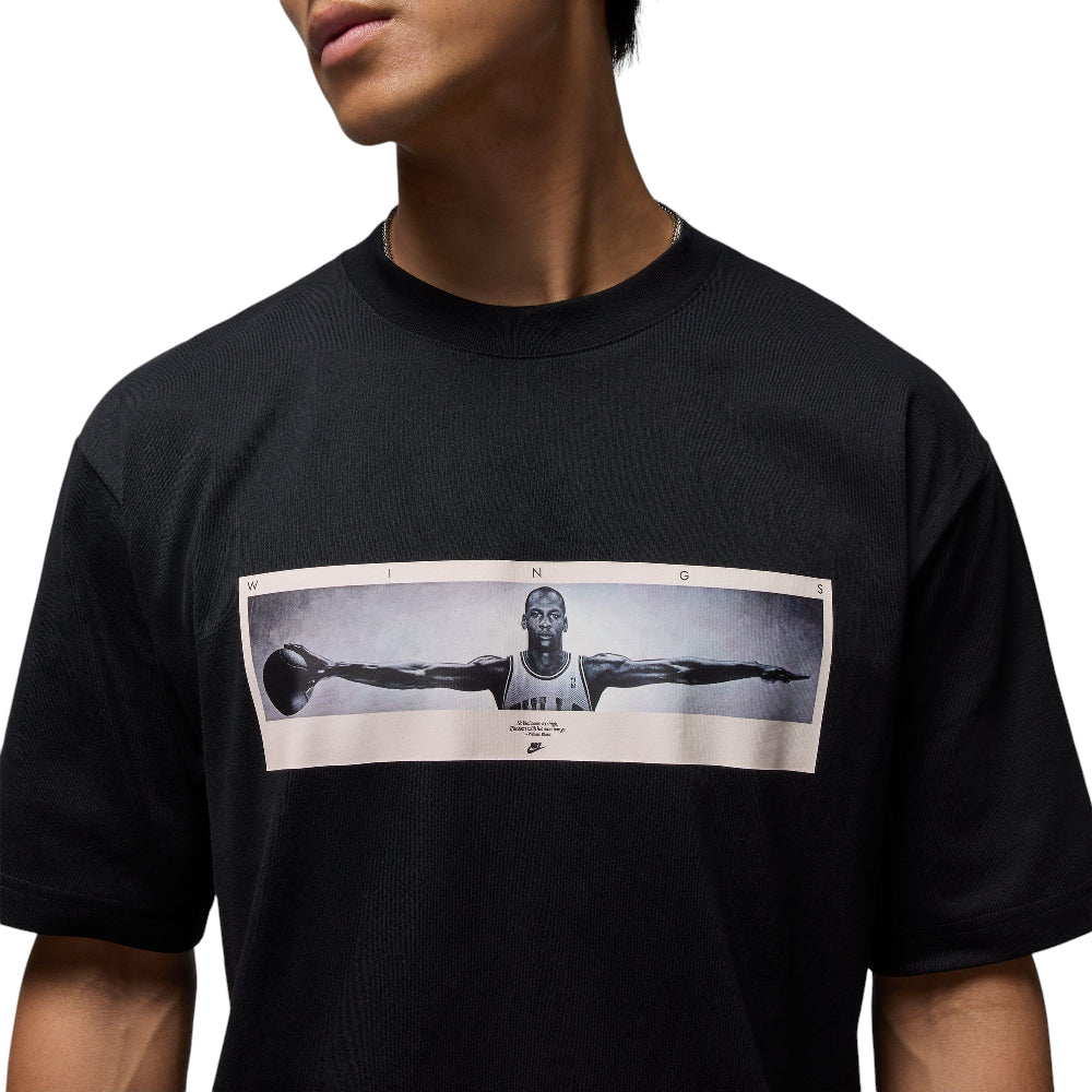 JORDAN Wings Photo T-Shirt Black IF5617-010