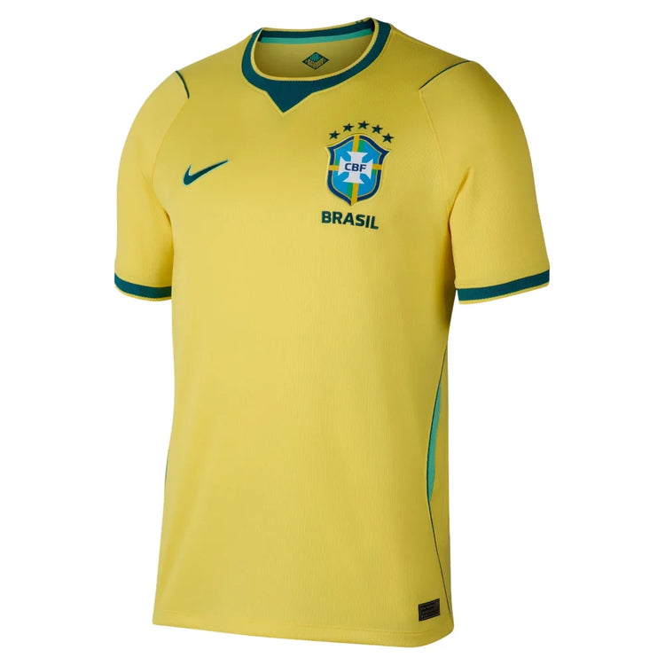 NIKE Brazil 2026 Stadium Home Nike Dri-FIT Soccer Replica Jersey Yellow IF7054-724