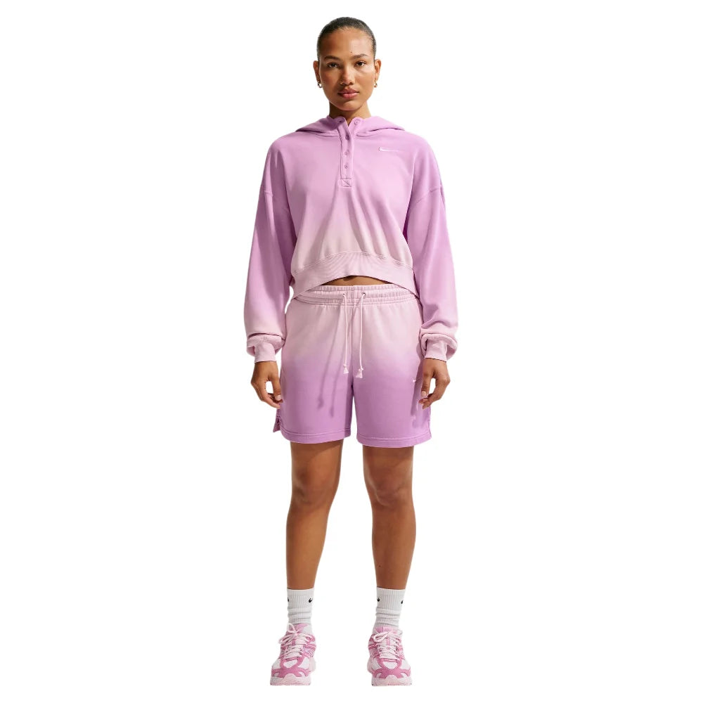 NIKE Sportswear Phoenix Fleece Mid-Rise Shorts Red IF7370-663