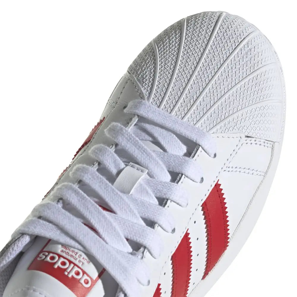 Superstar Xlg White Better Scarlet