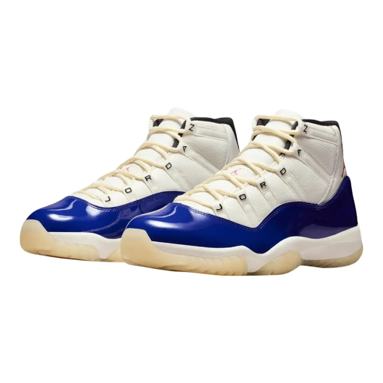 JORDAN Air Jordan 11 Retro Rare Air Sneakers White Blue IH0296-400