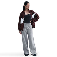 NIKE Sportswear Phoenix Fleece High-Waisted Wide-Leg Pants Grey IH1011-063