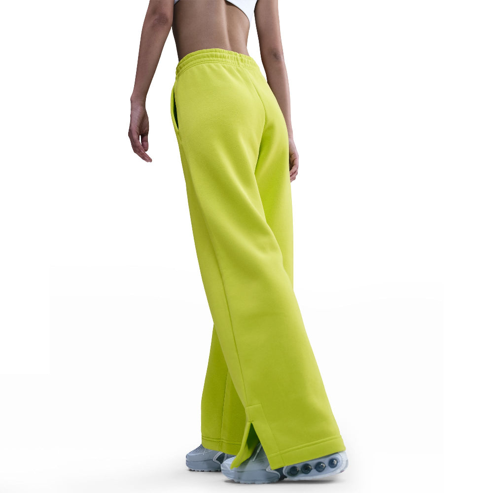 NIKE Sportswear Phoenix Fleece High-Waisted Wide-Leg Pant Green IH1011-389