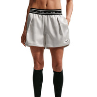 NIKE Sportswear Loose Mid-Rise Satin Shorts White IH1328-072