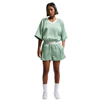 NIKE Sportswear Oversized Satin Top Grey IH1330-006