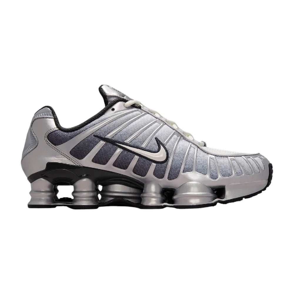 NIKE Shox TL Metallic Silver Sneakers IH4466-095