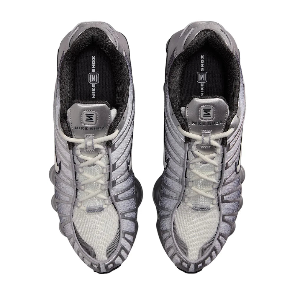 NIKE Shox TL Metallic Silver Sneakers IH4466-095
