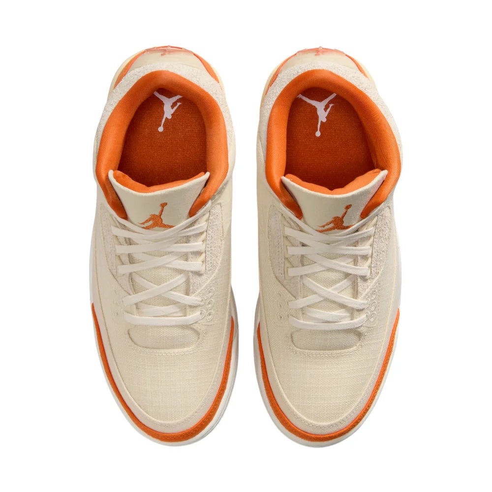 JORDAN Air Jordan 3 Retro Starfish Fossil Sneakers IH7694-200