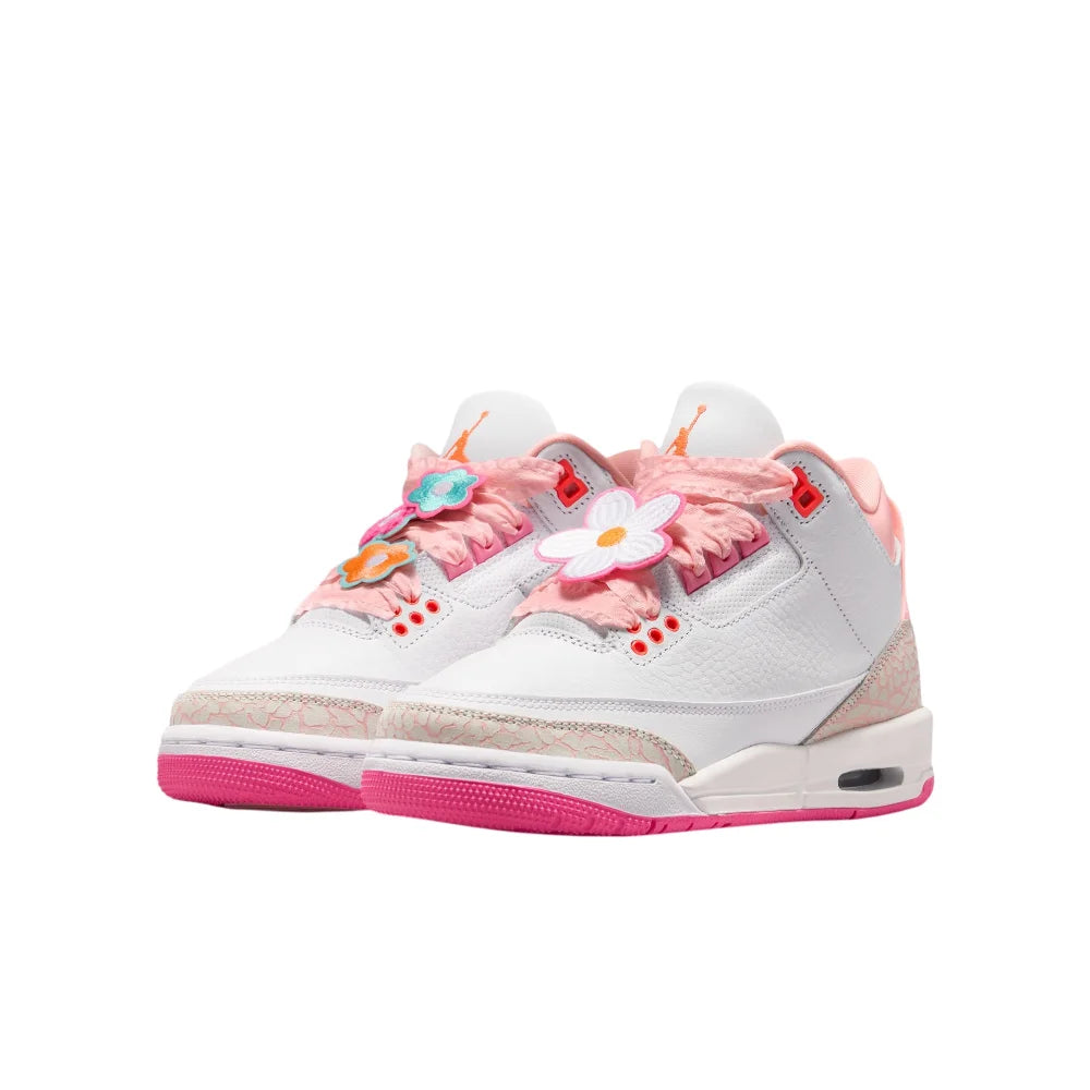 JORDAN Air Jordan 3 Retro Sneakers (GS) Red II0599-600