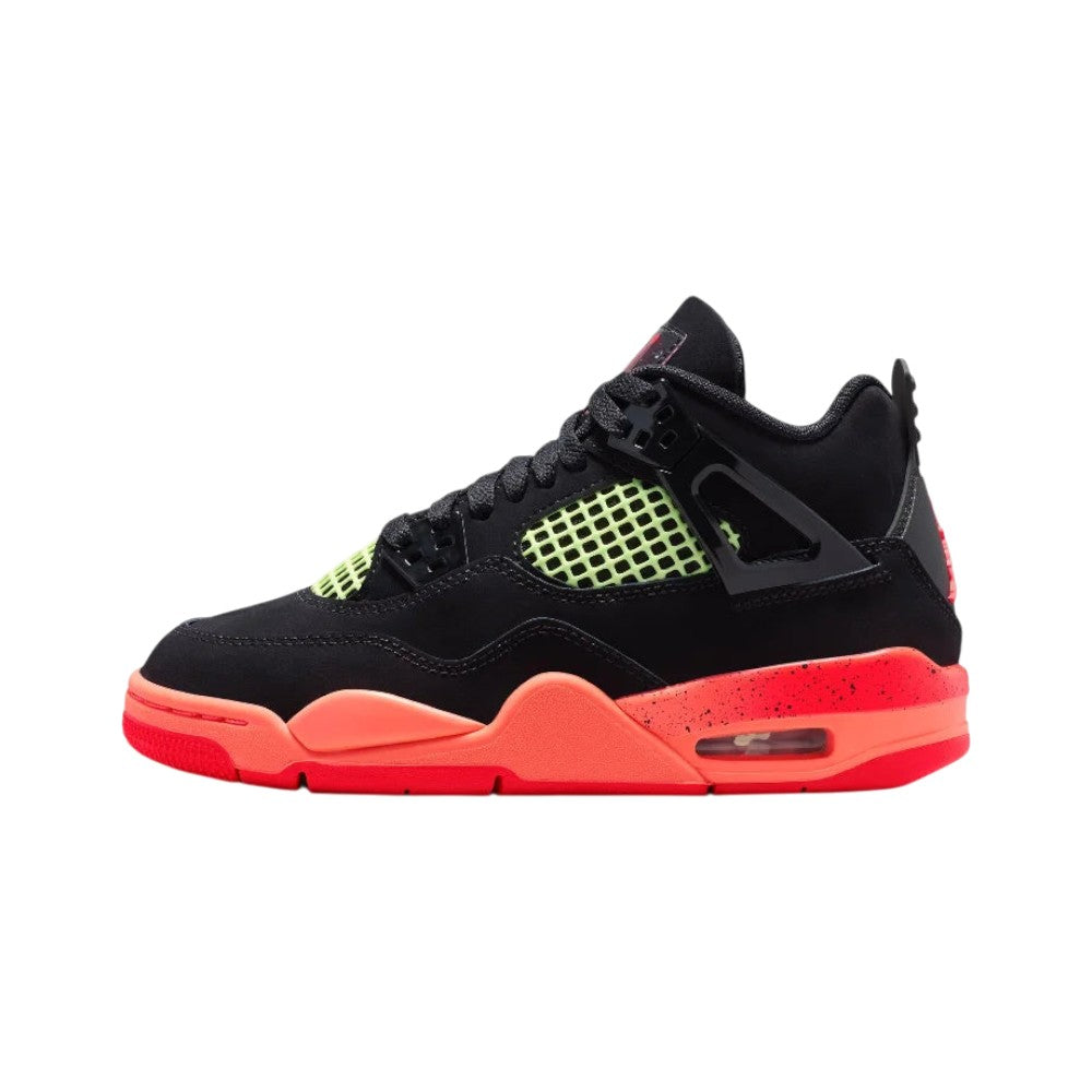JORDAN Air Jordan 4 Retro Big Kids' Sneakers Black II1271-001