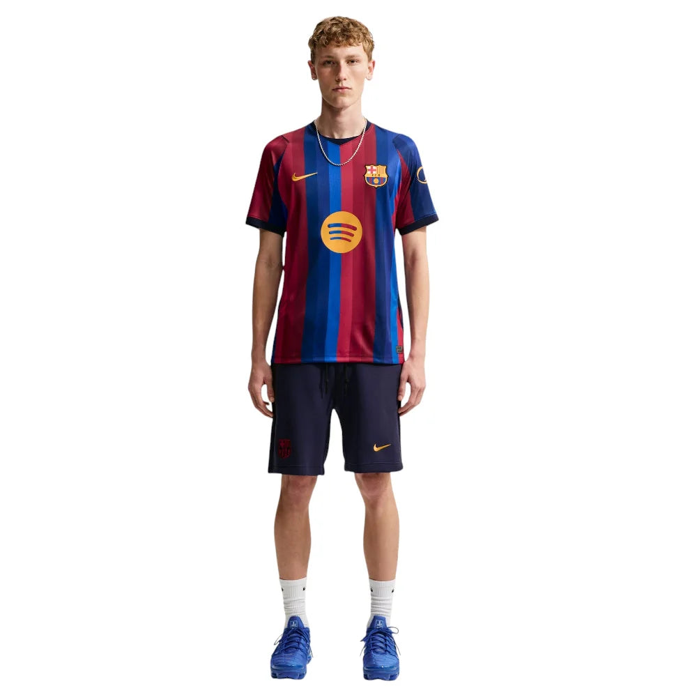 NIKE FC Barcelona 2026/27 Stadium Home Dri-FIT Soccer Replica Jersey Red II1872-683