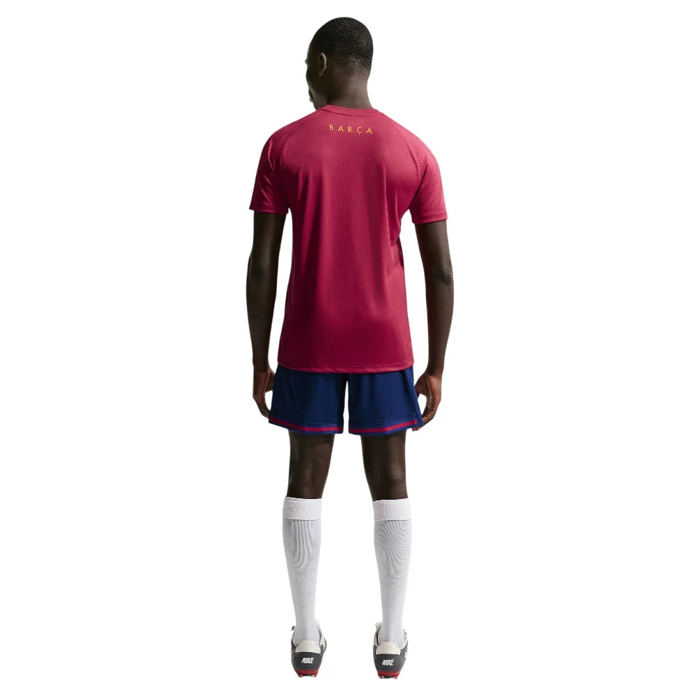 NIKE FC Barcelona Strike Nike Soccer Dri-FIT Short-Sleeve T-Shirt Red II2254-621