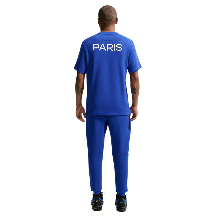 NIKE Paris Saint-Germain Tech Fleece Nike Soccer Joggers Blue II3258-417