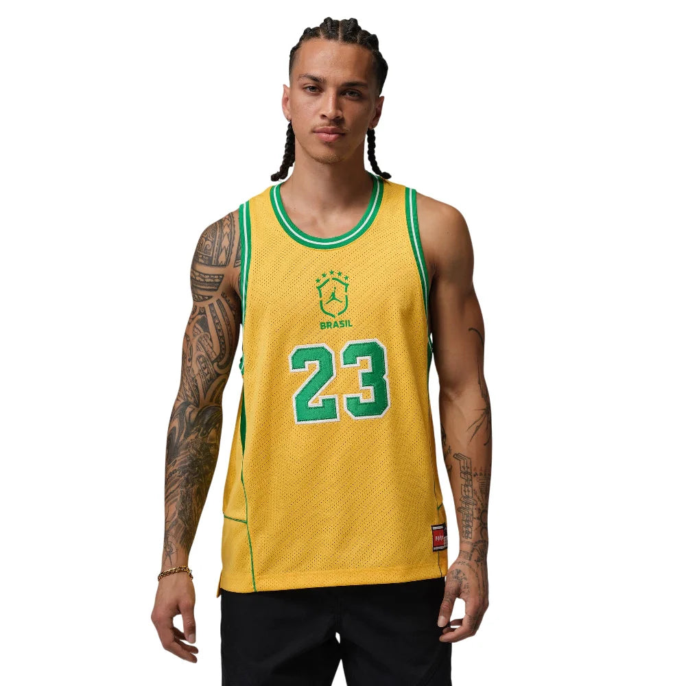 JORDAN Essentials Mesh Jersey Yellow II5378-741