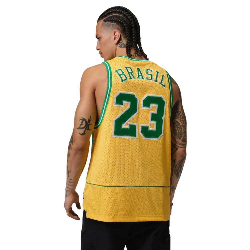JORDAN Essentials Mesh Jersey Yellow II5378-741
