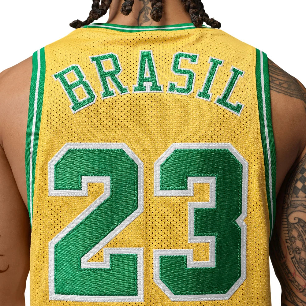JORDAN Essentials Mesh Jersey Yellow II5378-741