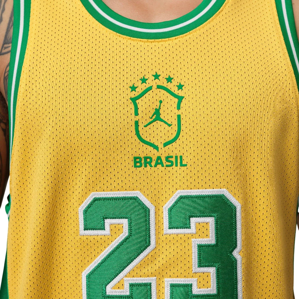 JORDAN Essentials Mesh Jersey Yellow II5378-741