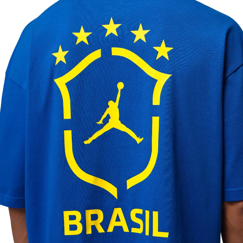 JORDAN Air Jordan 85 Oversized Graphic Crew-Neck Sweatshirt Blue II5389-417
