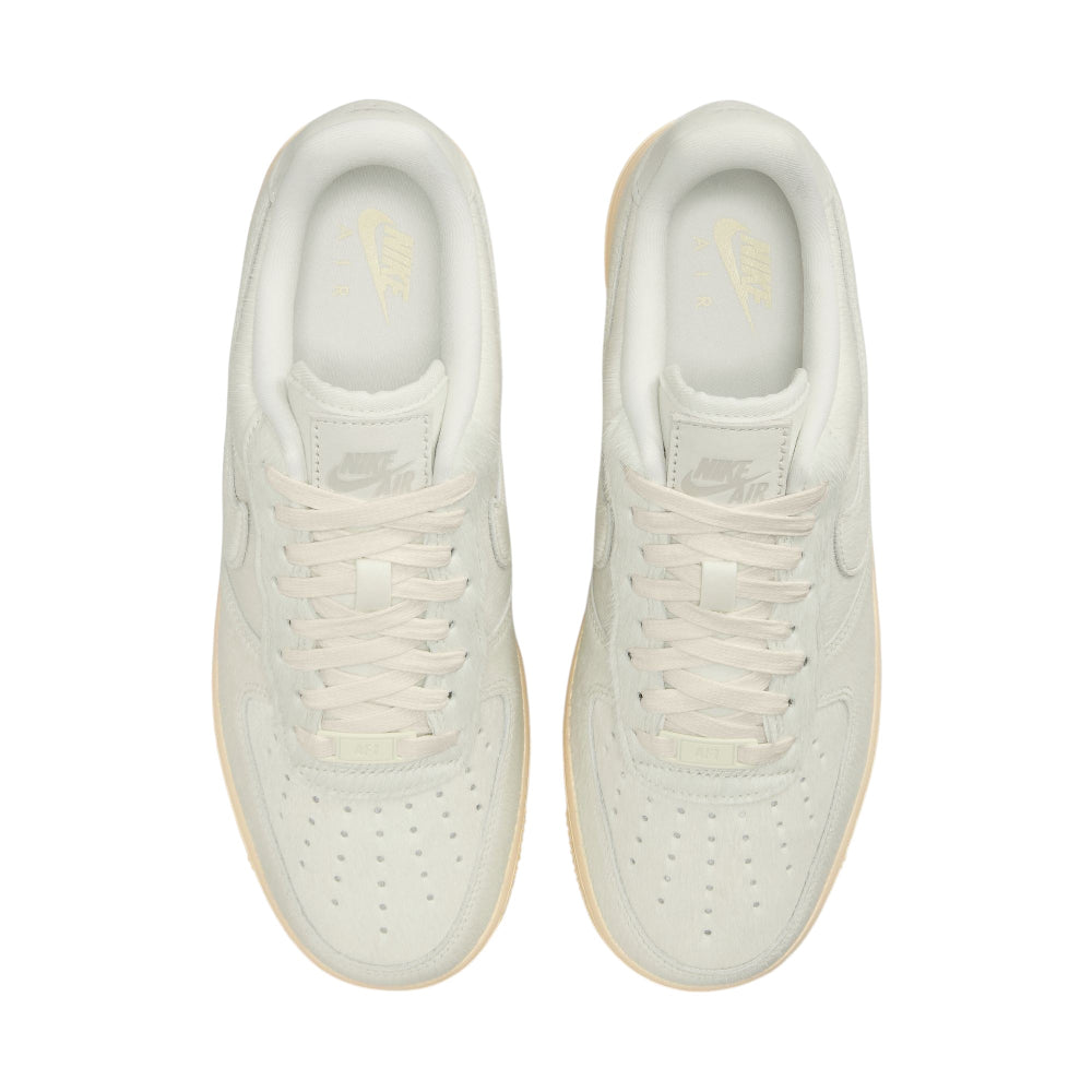 NIKE Air Force 1 '07 Pony Hair White Sneakers  II7398-100