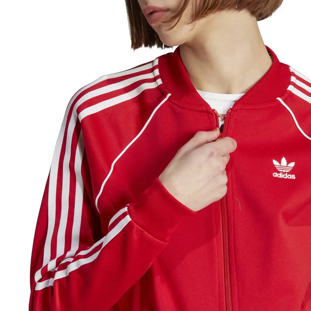 ADIDAS SST Classic Track Jacket Red IK4032