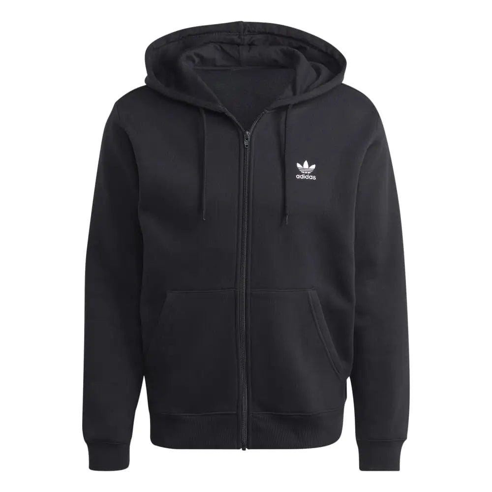 Essentials Full Zip Trefoil Hoodie