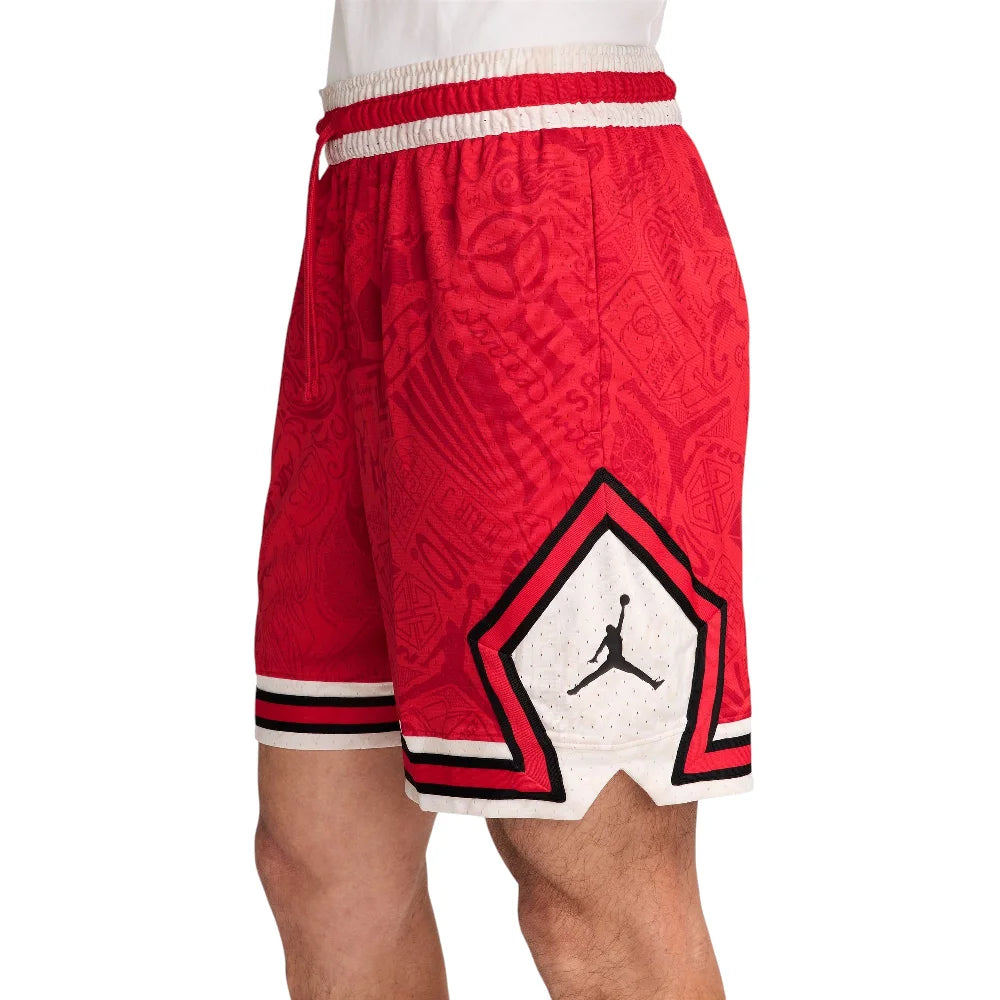 JORDAN Sport Dri-FIT Diamond Shorts Red IM7768-657