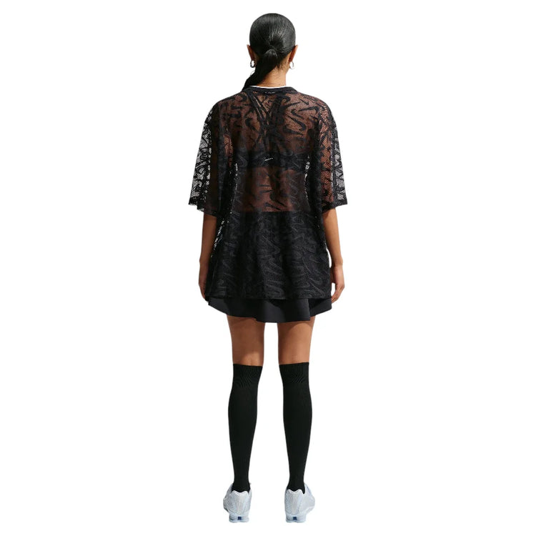 NIKE Sportswear Chill Lace Oversized Jersey Black IM8387-010