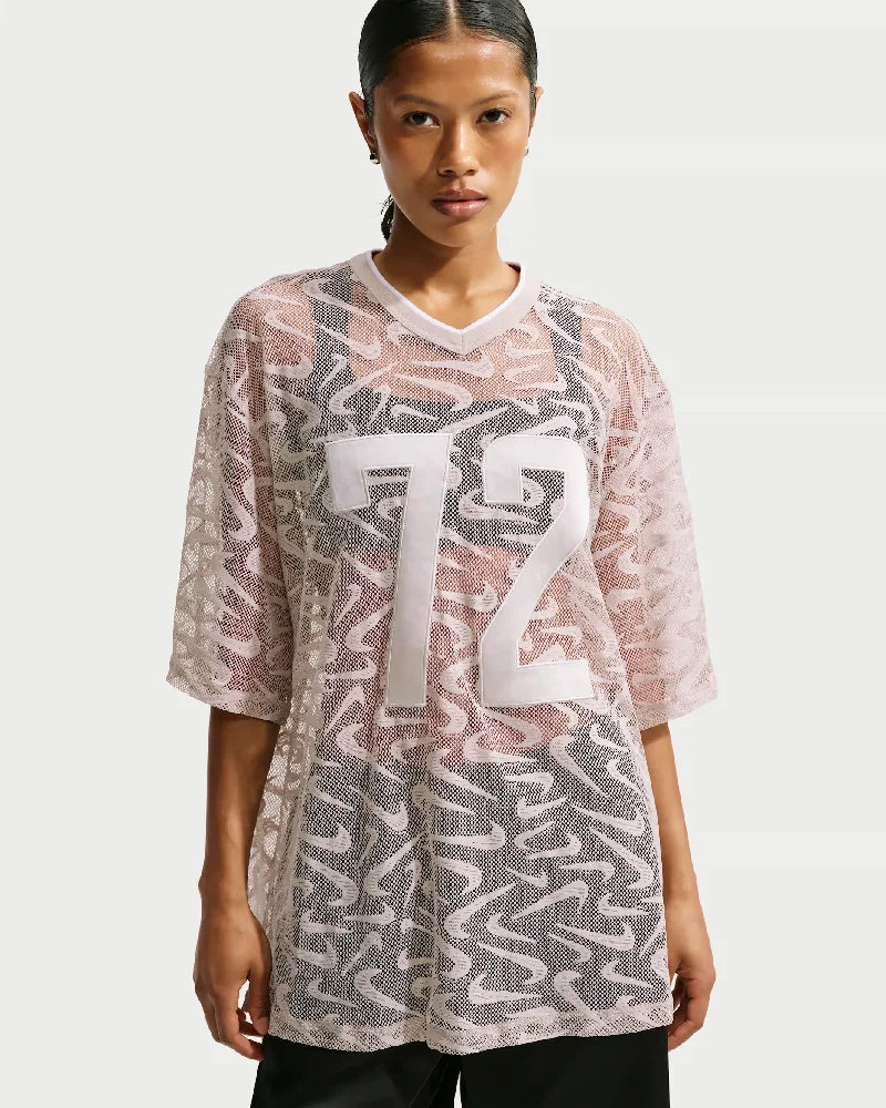NIKE Sportswear Chill Lace Oversized Jersey Brown IM8387-236